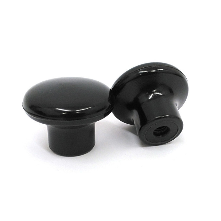 GAMM 7109010 - 2 x Pomello Leva Cambio PL/50 ForoM8 - Nero