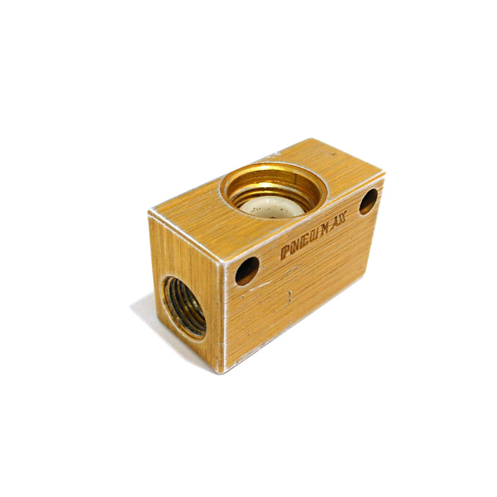 PNEUMAX - Distributore Aria con 3 Vie - CNC 3D