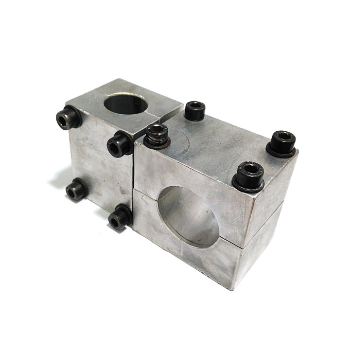 CNC 3D - Blocco di Supporto per Albero