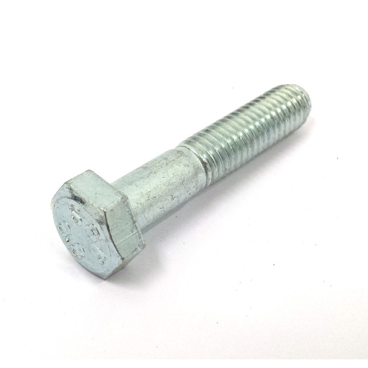 OEM M7x39mm - 10x Vite Esagonale Parte Filettata 24mm - Acciaio Zincato