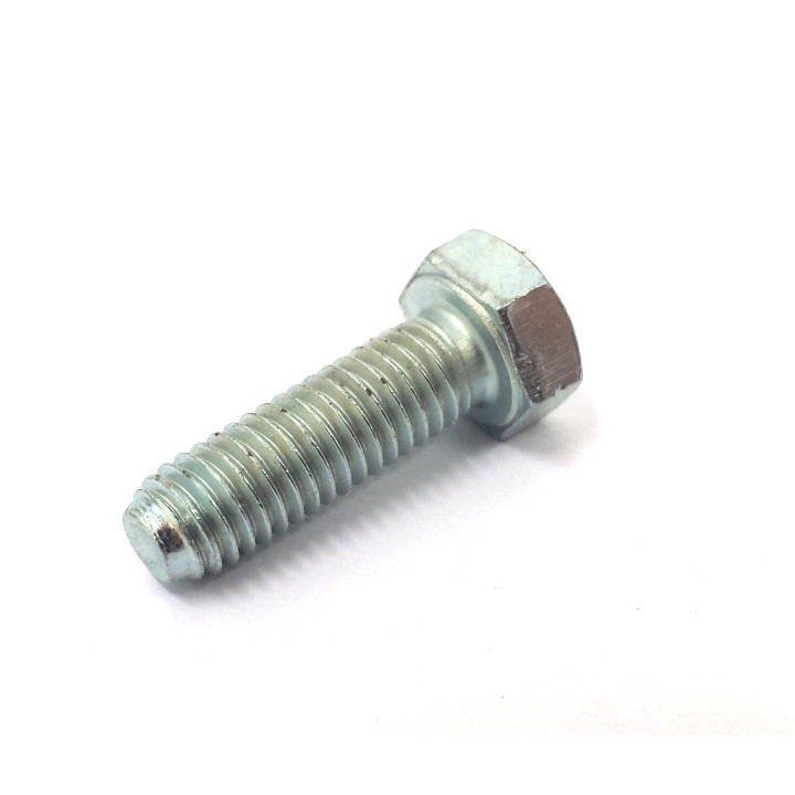 OEM M5x16mm - 10x Vite a Testa Esagonale Interamente Filettata - Acciaio Zincato