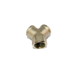Raccordo a Y 3/8" F/F/F