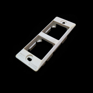 WONPRO WF-9II - Placca Quadra 2 Posti per Presa