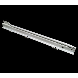 Guida per Cassetto Sinistra 350 mm con Aleta Bianca 2 Pezzi