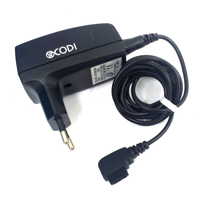 TRAVEL CHARGER 123/0176 - Alimentatore DC 5V - 12V - Mod. T003 - Nero