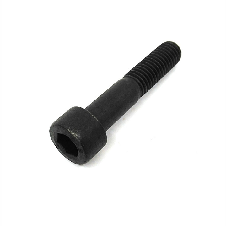 13 x Vite Testa Esagonale con Gambo Parzial. Filettato M8x40mm -Brunita/Zincata