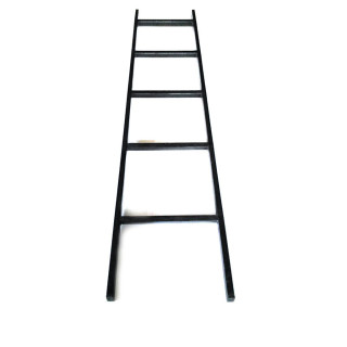 Scala 5 Gradini in Alluminio per Letto Castello e Mansarda L.135cm - Antracite