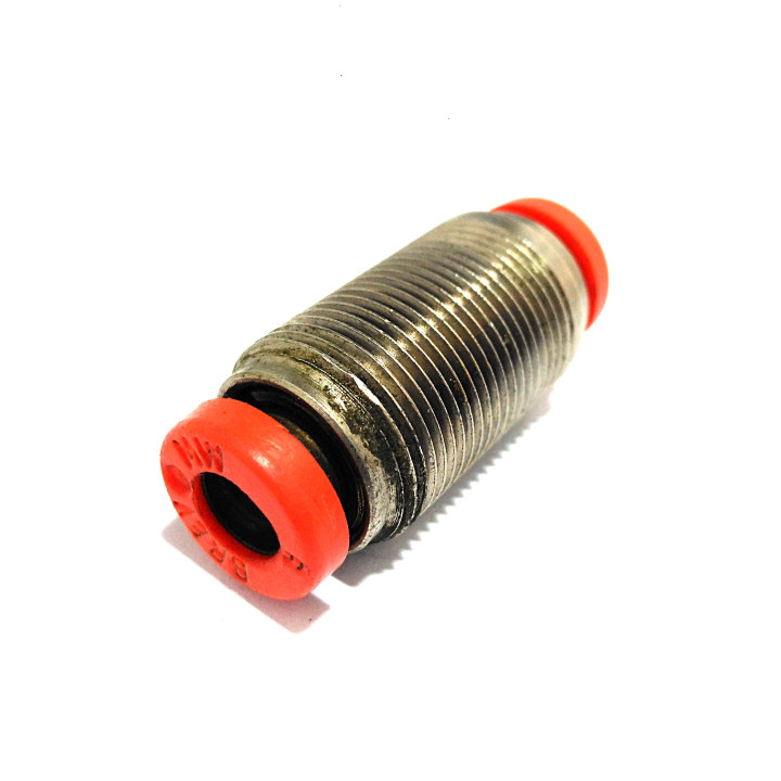 METAL WORK - Adattatore Diritto Passaparete Tubo-Tubo 6 mm