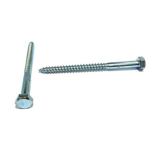 2x Viti Esagonali per Legno Testa Esagonale