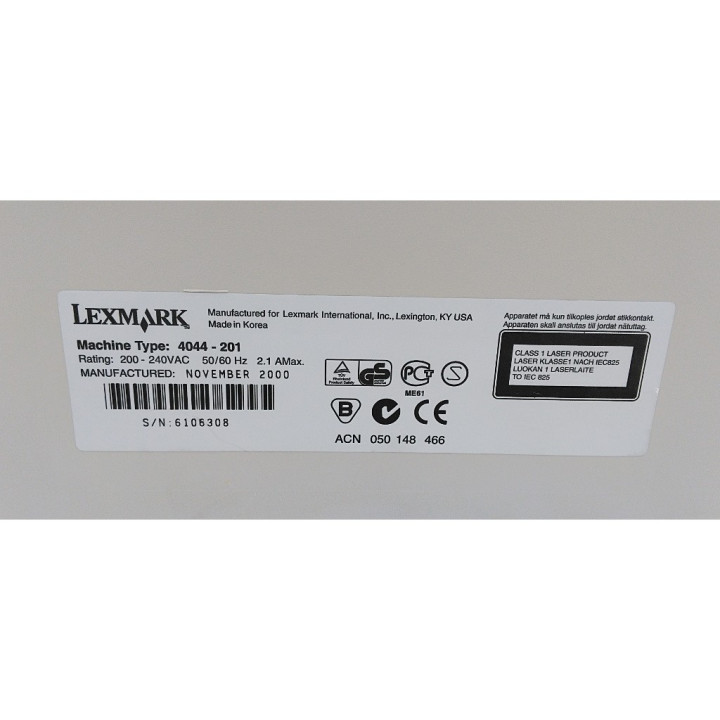 LEXMARK 4044-201 - Stampante Laser Monocromatico OPTRA E312