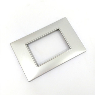 VIMAR 14563 - Placca PLANA 3 Moduli - Argento