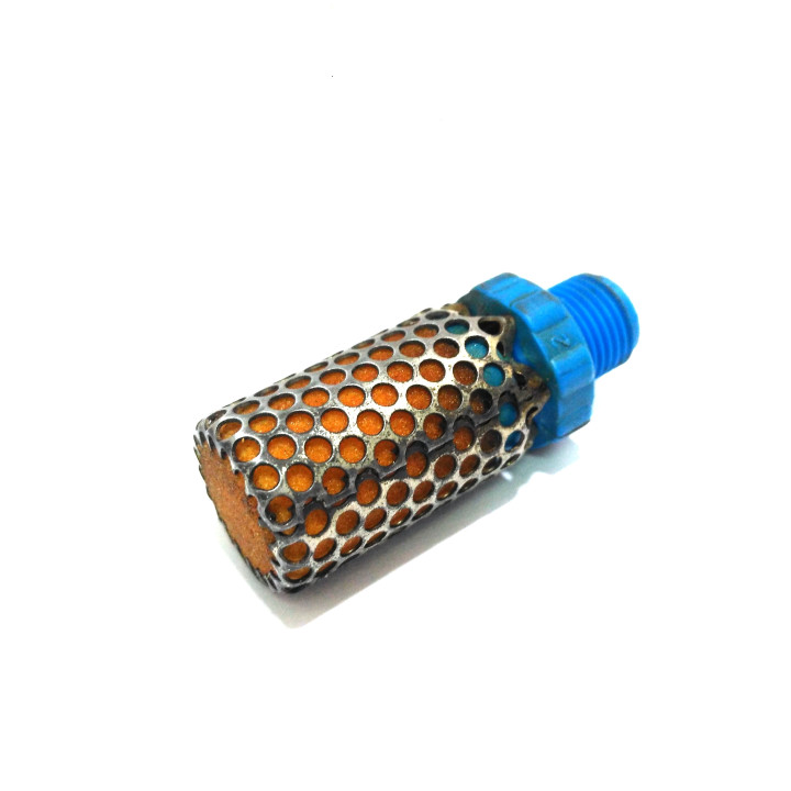 2x Silenziatore di Regolazione Della Pressione per Aria Compressa