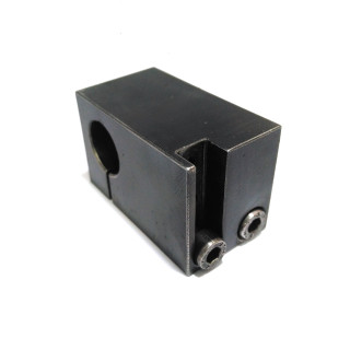 CNC 3D - Blocco di Supporto per Albero in Acciaio