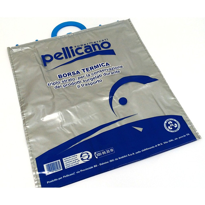 LOMBARDINI - 9 x Polar Bag/Borsa Termica per Surgelati -51x45cm