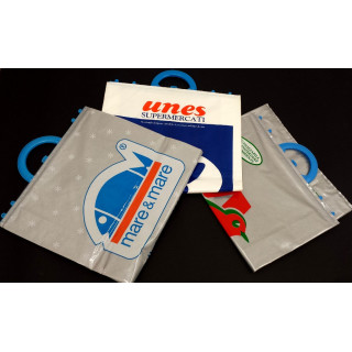 ANDELINI - 10x Polar Bag/Borsa Termica per Surgelati 57x37Cm - Stampe Varie