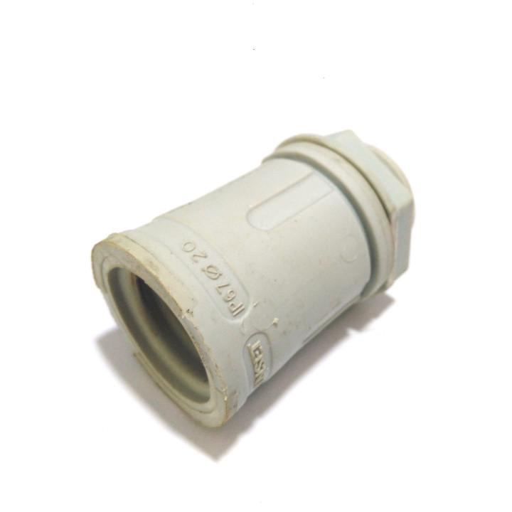 2x Raccordo Inset Tubo Scatola Stagno IP67 Ø 20mm