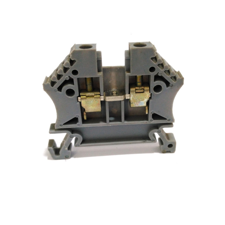 KEMA KEUR 03ATEX2118U EURO-2.5 - 4x Morsettiera Passante a Vite Grigio 2.5mm2 600V 24A