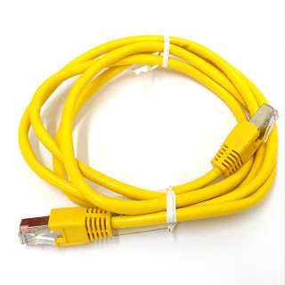 OEM - Cavo di Rete Ethernet Categoria 5/E - Tipo 24AWG/4PRS - Lunghezza Mt. 1,50 - Giallo