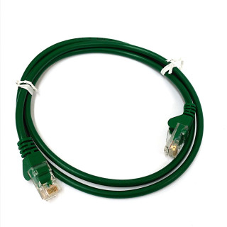 OEM - Cavo di Rete Ethernet Categoria 5/E - Lunghezza Mt. 1 - Verde