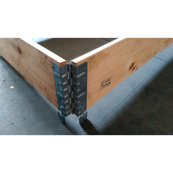 FITOK LV-012 - Spalliera/Paretali-Collari per Pallet a 6 Cerniere - 120x80cm