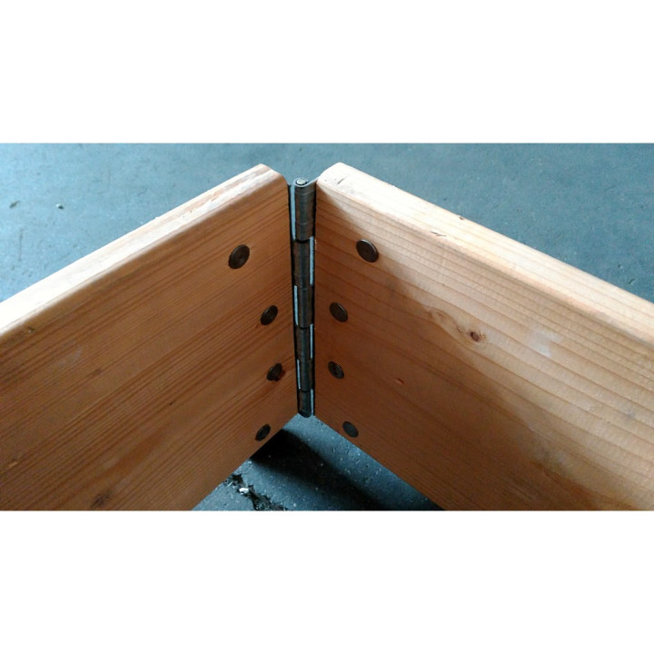 FITOK LV-012 - Spalliera/Paretali-Collari per Pallet a 6 Cerniere - 120x80cm