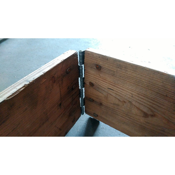 FITOK SE-G817 - Spalliera/Paretali-Collari per Pallet a 6 Cerniere - 120x80cm