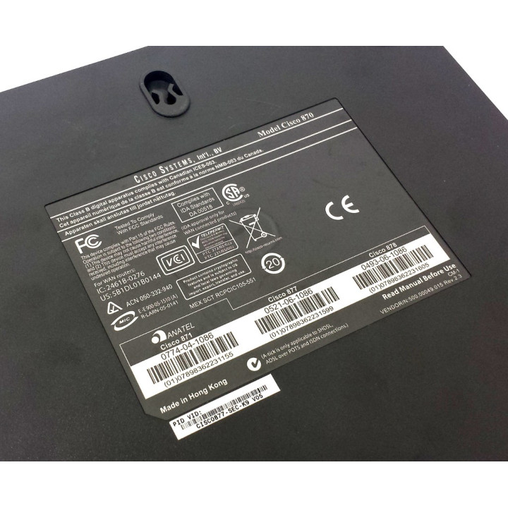 CISCO 870 - ADSL Router - Nero