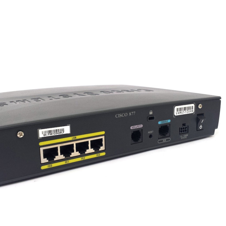 CISCO 877 - ADSL Router - Nero