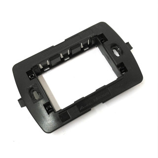 BTICINO L4703 - 3 x Supporto Originale a 3 Moduli Per Presa e Interruttore - Misure 10,5x7 - Grigio