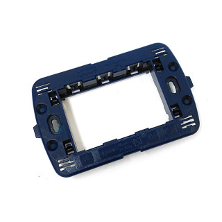 BTICINO LN4703 - 4 x Supporto 3 Moduli Serie Living Light - Blu