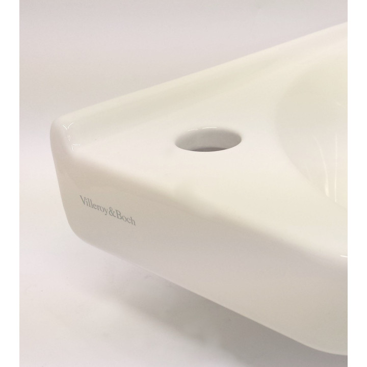 VILLEROY & BOCH 7302 4R R1 - Lavamani Compatto Ceramic Plus - Bianco Alpino