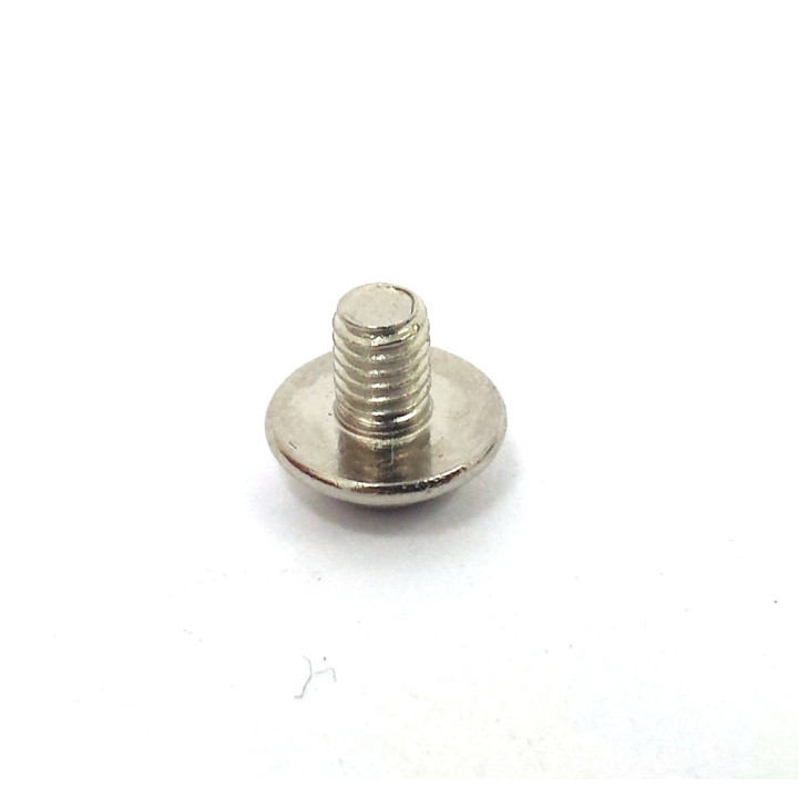 58 x Vite a Testa Bombata Impronta a Croce M2.80x4mm - Acciaio