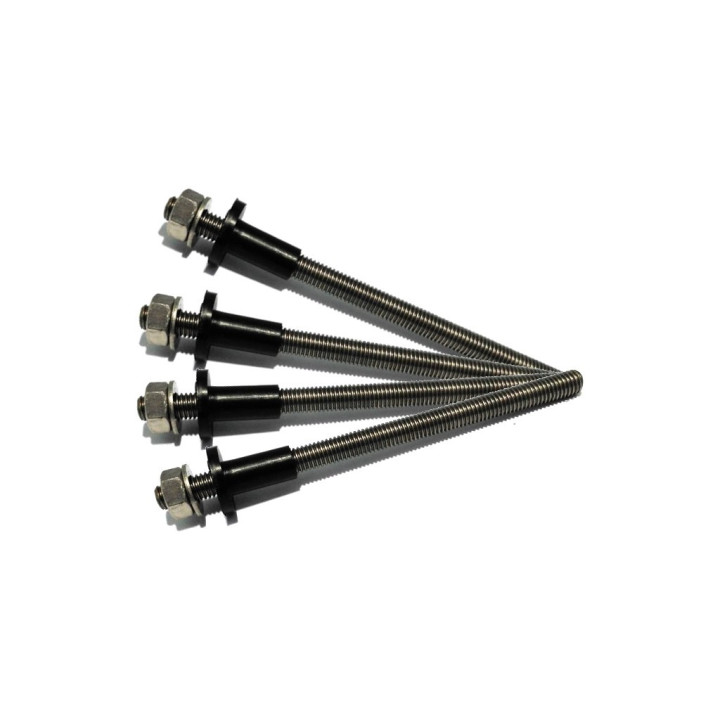 CNC 3D - 4x Barra Filettata in Acciaio Zincata