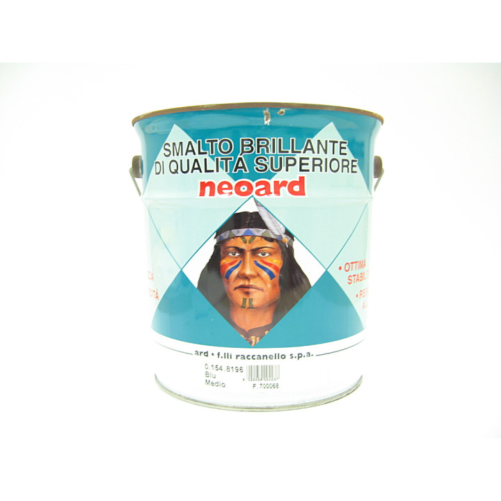 Neoard GLOSS ENAMEL Superior Quality MIDDLE BLU 4Lt