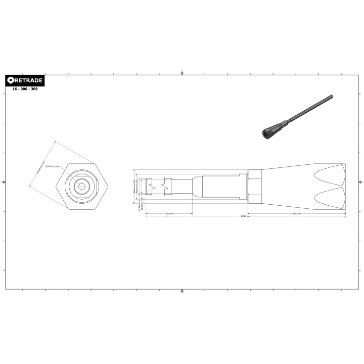 CNC 3D - Punzone in Acciaio