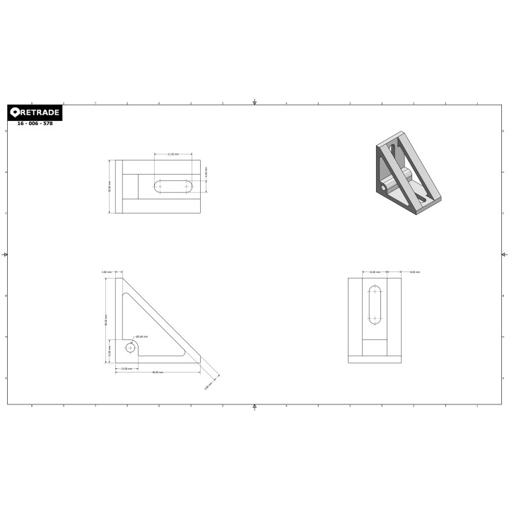 CNC 3D - Distanziale per Flangia Motore