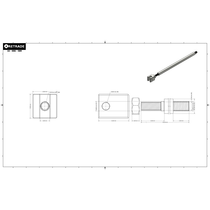 CNC 3D - Distanziale per Flangia Motore