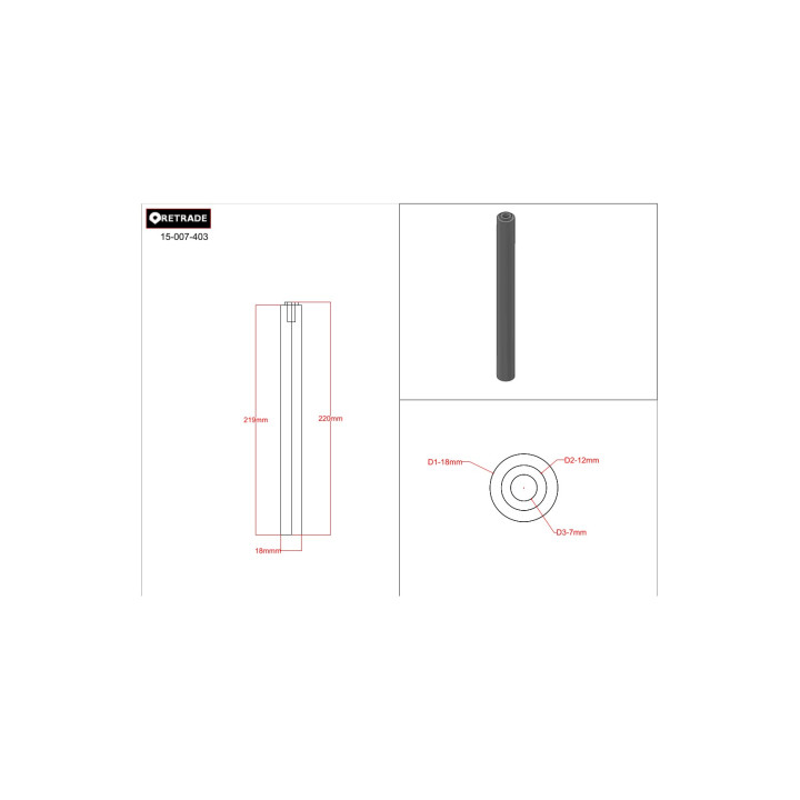 CNC 3D - Albero Inaccaio
