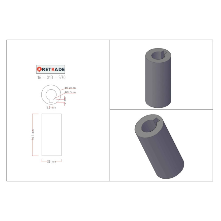 CNC 3D - Giunto per Albero Motore