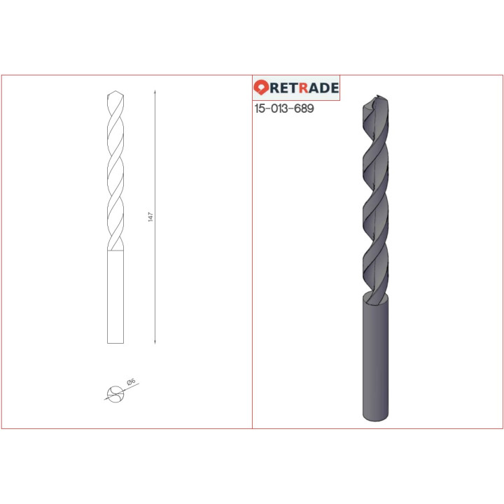 Punte Professionale per Metallo ∅ 5mm