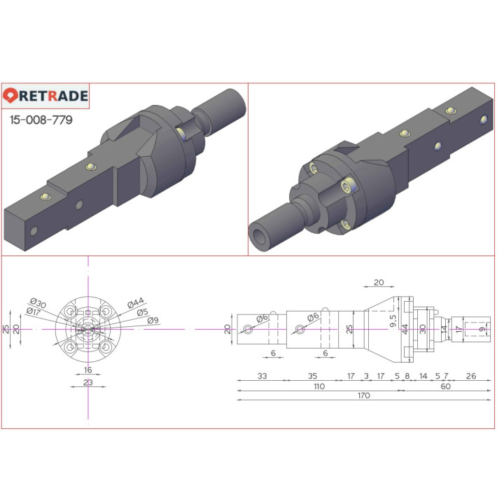 CNC 3D - Portautensili per Macchina Automatico