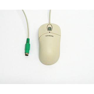 Mouse Trackball a 2 Buttons + Scrolling Wheel - Cable PS/2