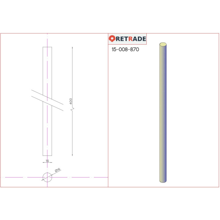 CNC 3D - Abero in Acciaio