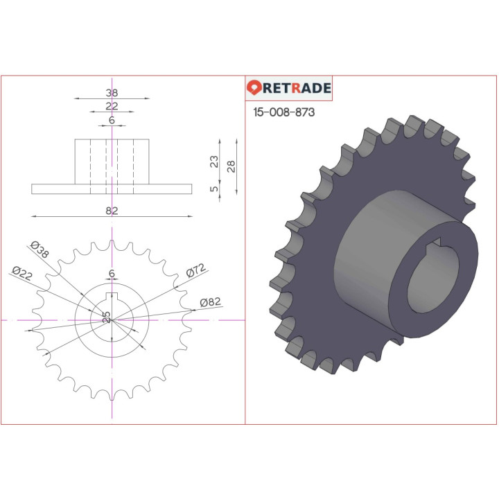 CNC 3D - Staffa di Supporto a L