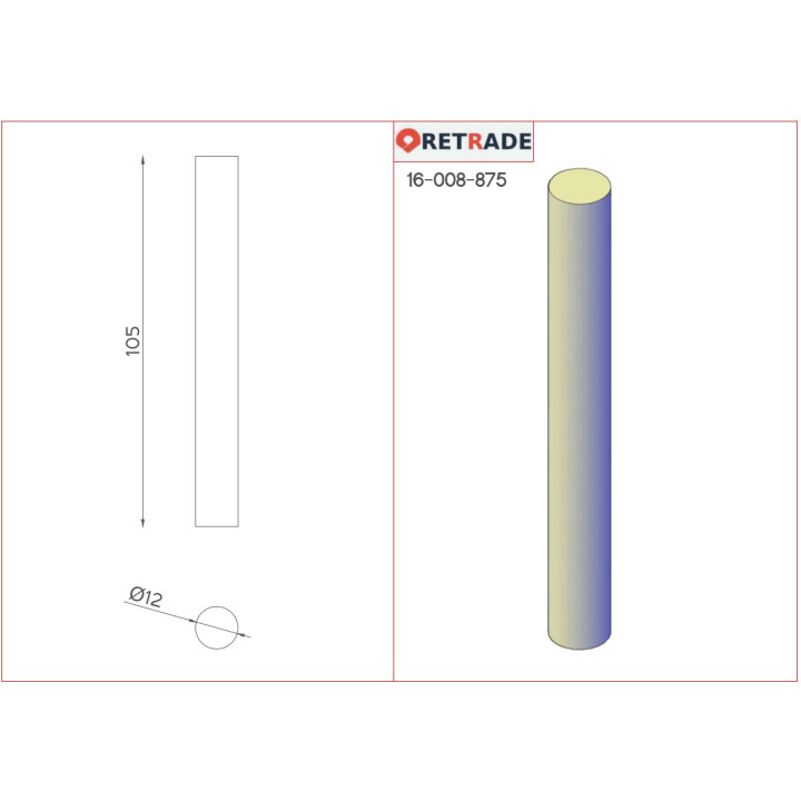 CNC 3D - Albero in Acciaio