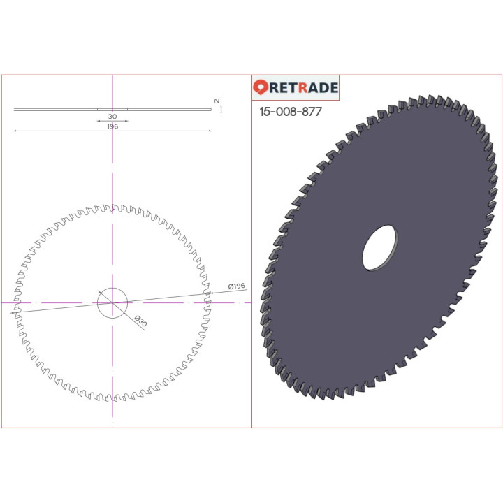 CNC 3D - Lama Circolare