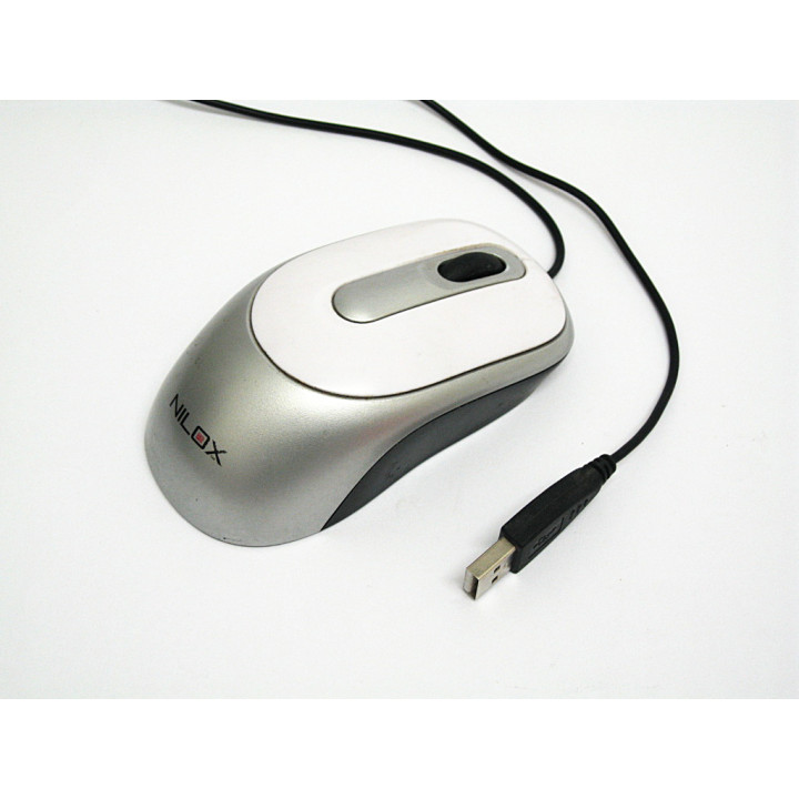 NILOX - Mouse 3D Optical 2 Tasti + Scroll USB