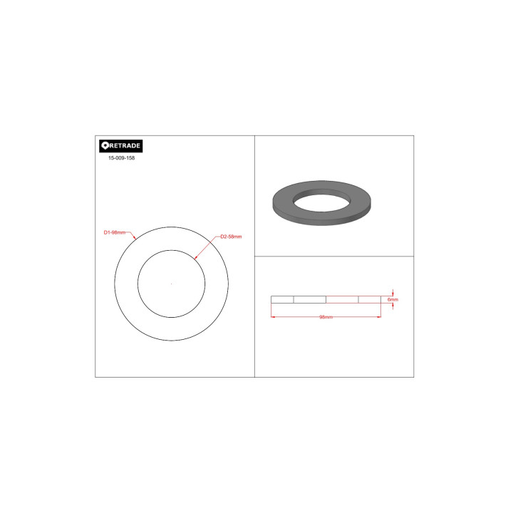 CNC 3D - Distanziale
