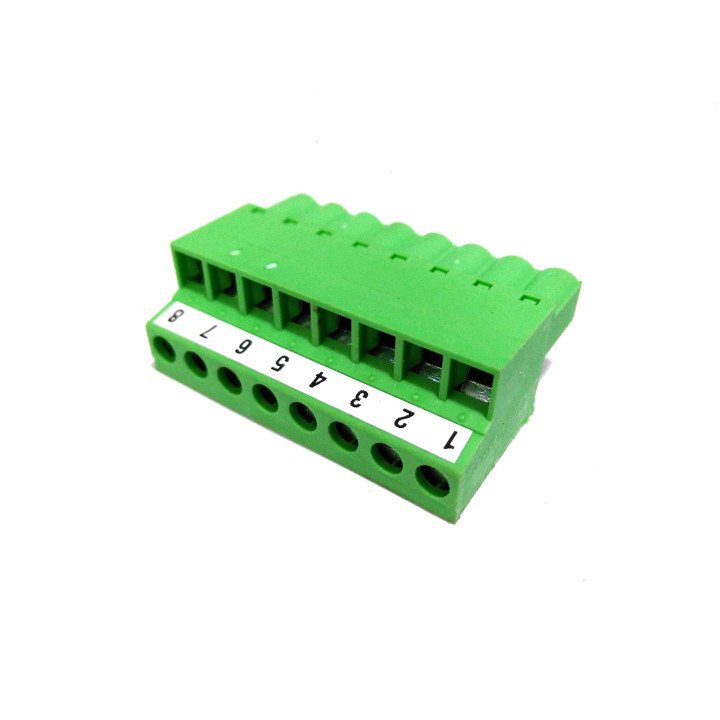 PHOENIX CONTACT FRONT-MSTB-2.5-5.08 - Terminal Block 8 Posizione 250V  Verde