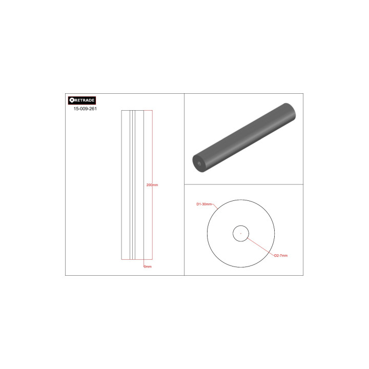 CNC 3D - Albero in Alluminio